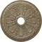 Ekena Millwork Bristol Ceiling Medallion (Canopies up to 3 7/8"), 23 1/2"OD x 3 7/8"ID x 1"P, Gobi Desert Crackle CM23BIGDC - alternate 1